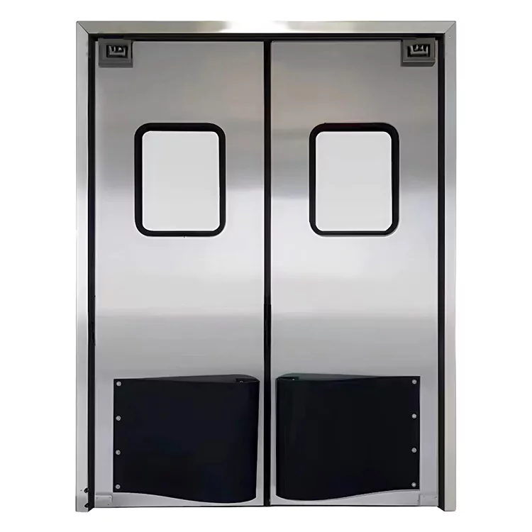 Puerta de giro resistente al impacto